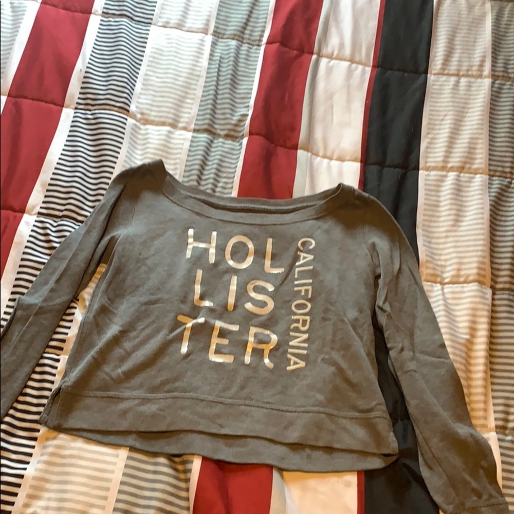 Hollister crop long sleeve